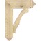 Ekena Millwork Balboa Arts and Crafts Rough Sawn Bracket w/ Offset Brace, Douglas Fir, 8"W x 24"D x 32"H BKT0806X24X32BOA03RDF - alternate 2